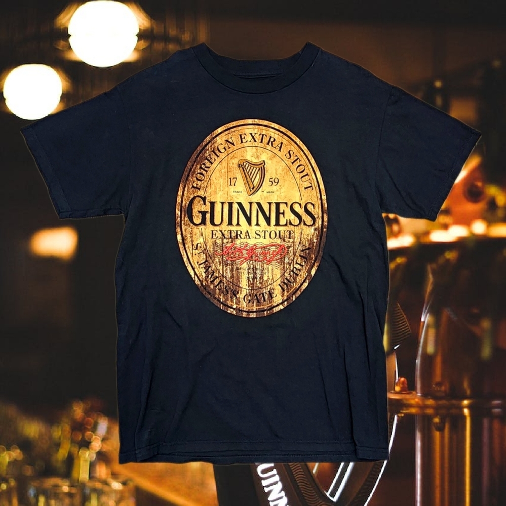 ☘️ Guinness Beer Official Merchandise Adult T Shirt Size Medium ☘️